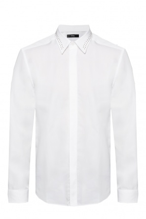 Studded shirt with front placket, zdjęcie 1 Studded shirt with front placket od Diesel